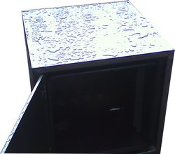 Корпус антивандального шкафа из оцинкованной стали